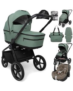 Muuvo FIVE wózek 3w1 + fotelik Maxi Cosi PEBBLE 360 PRO 2