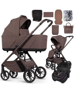 Venicci TILA w&oacute;zek 3w1 + fotelik Maxi Cosi CORAL SLIDE PRO