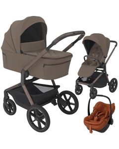 Espiro NOBLE w&oacute;zek 3w1 + fotelik Maxi Cosi PEBBLE SLIDE PRO