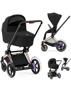 Cybex e-PRIAM 4.0 wózek elektryczny 3w1 + fotelik CLOUD G i-Size