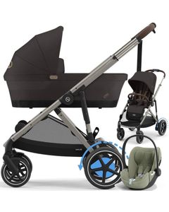 CYBEX E-GAZELLE S wózek 3w1 + fotelik Cybex CLOUD T