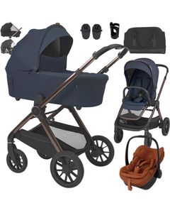 Espiro CODE w&oacute;zek 3w1 + fotelik Maxi Cosi PEBBLE SLIDE PRO