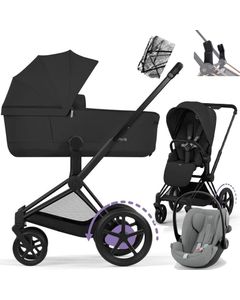 Cybex e-PRIAM 5.0 COMFORT wózek 3w1 + fotelik Cybex CLOUD G3 i-Size