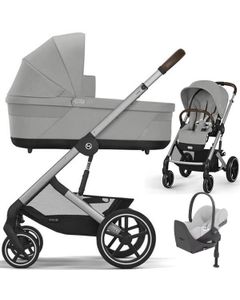 CYBEX BALIOS S LUX 2.0 wózek 4w1 + fotelik Cybex CLOUD T i-SIze + baza T