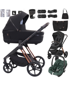 Espiro MILOO wózek 3w1 + fotelik Maxi Cosi CABRIO FIX i-Size