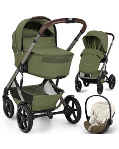 Cybex TALOS S LUX FOLD w&oacute;zek 3w1 + fotelik Cybex CLOUD S i-Size