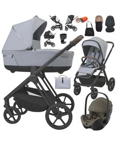 Espiro MILOO 2.0 wózek 3w1 + fotelik Britax BABY-SAFE PRO