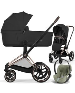 Cybex PRIAM 5.0 COMFORT wózek 3w1 + fotelik Cybex CLOUD T i-Size