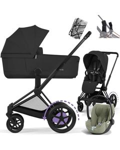 Cybex e-PRIAM 5.0 COMFORT wózek 3w1 + fotelik Cybex CLOUD T i-Size