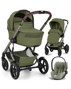 Cybex TALOS S LUX FOLD w&oacute;zek 3w1 + fotelik Cybex CLOUD T i-Size