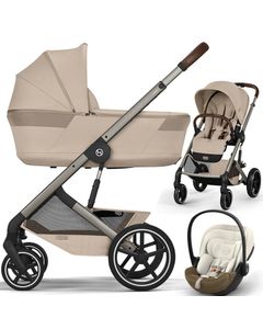Cybex BALIOS S LUX gondola FOLD w&oacute;zek 3w1 + fotelik Cybex CLOUD S i-Size