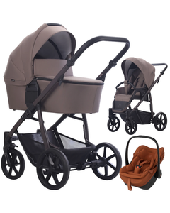 Bebetto VULCANO w&oacute;zek 3w1 + fotelik Maxi Cosi PEBBLE Slide PRO