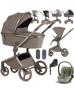 Anex FLO wózek 4w1 + fotelik Cybex CLOUD T i-SIze + baza T