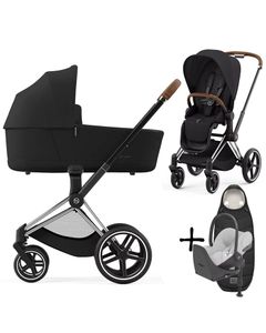 Cybex PRIAM 4.0 wózek 4w1 + fotelik Cybex CLOUD T i-SIze + baza T