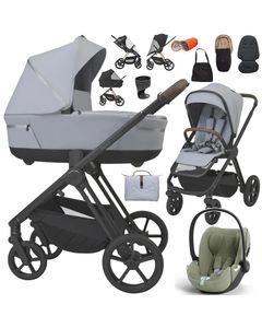 Espiro MILOO 2.0 wózek 3w1 z fotelikiem Cybex CLOUD T i-Size