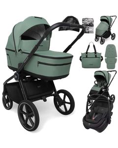 Muuvo FIVE w&oacute;zek 3w1 + fotelik Maxi Cosi CORAL Slide PRO