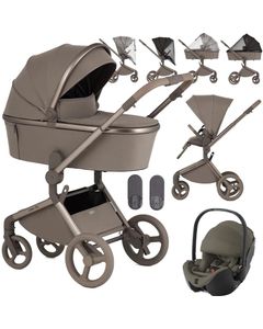 Anex FLO wózek 3w1 + Britax BABY-SAFE PRO i-Size wózek 3w1