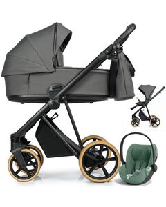 ROAN IVI 2.0 wózek 3w1 + fotelik Cybex CLOUD T i-Size