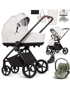Venicci CLARO wózek 4w1 + fotelik Cybex CLOUD T i-Size + baza T