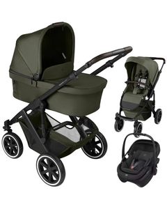ABC Design SALSA 5 AIR w&oacute;zek 3w1 + fotelik Maxi Cosi CORAL SLIDE PRO