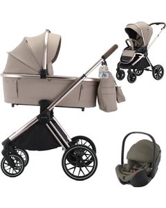 Adamex SPARK w&oacute;zek 3w1 + fotelik Britax BABY-SAFE PRO