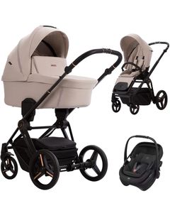 Bebetto MONTI w&oacute;zek 3w1 + fotelik Maxi Cosi CORAL SLIDE PRO