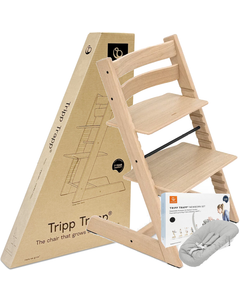 STOKKE TRIPP TRAPP krzesełko do karmienia + Newborn Set