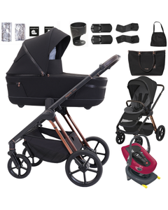 Espiro MILOO wózek 4w1 + fotelik Swandoo ALBERT 1.2 + baza