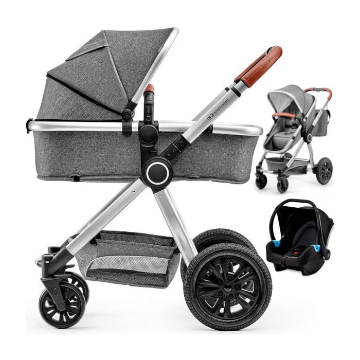 KINDERKRAFT VEO wózek 3w1 z fotelikiem MINK main product photo
