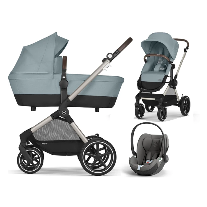Cybex EOS LUX 2in1 wózek 3w1 + fotelik Cybex CLOUD T i-Size main product photo
