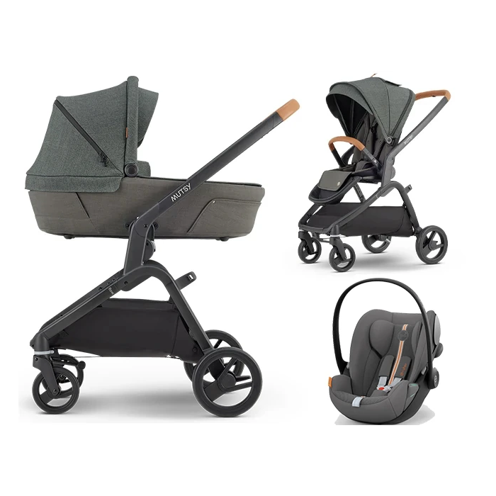 Mutsy FLOW wózek 3w1 z fotelikiem Cybex CLOUD G i-Size main product photo