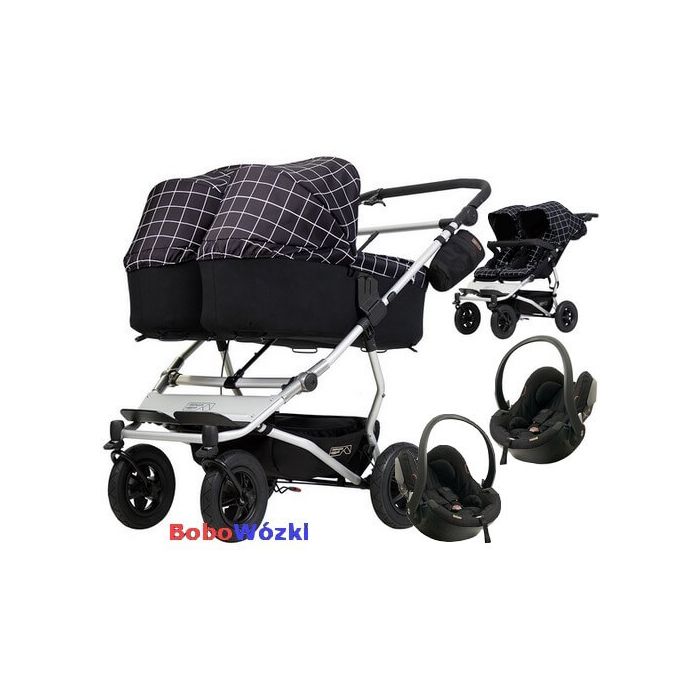 MOUNTAIN BUGGY DUET 3 wózek 3w1 z 2 fotelikami BESAFE main product photo