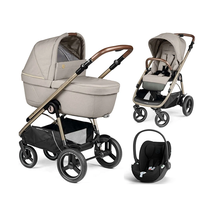 PEG PEREGO VELOCE TC BELVEDERE wózek 3w1 + fotelik Cybex CLOUD T i-Size main product photo