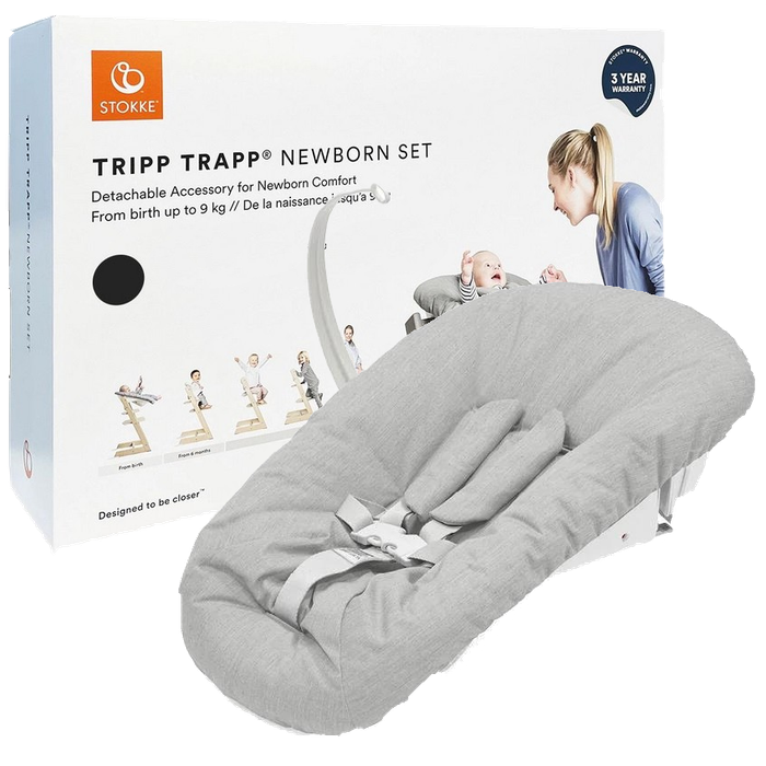 STOKKE TRIPP TRAPP krzesełko do karmienia + Newborn Set