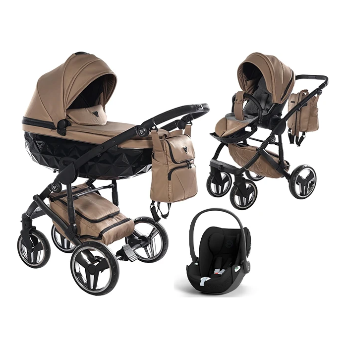 JUNAMA BASIC V3 wózek dziecięcy 3w1 z fotelikiem Cybex CLOUD T i-Size main product photo