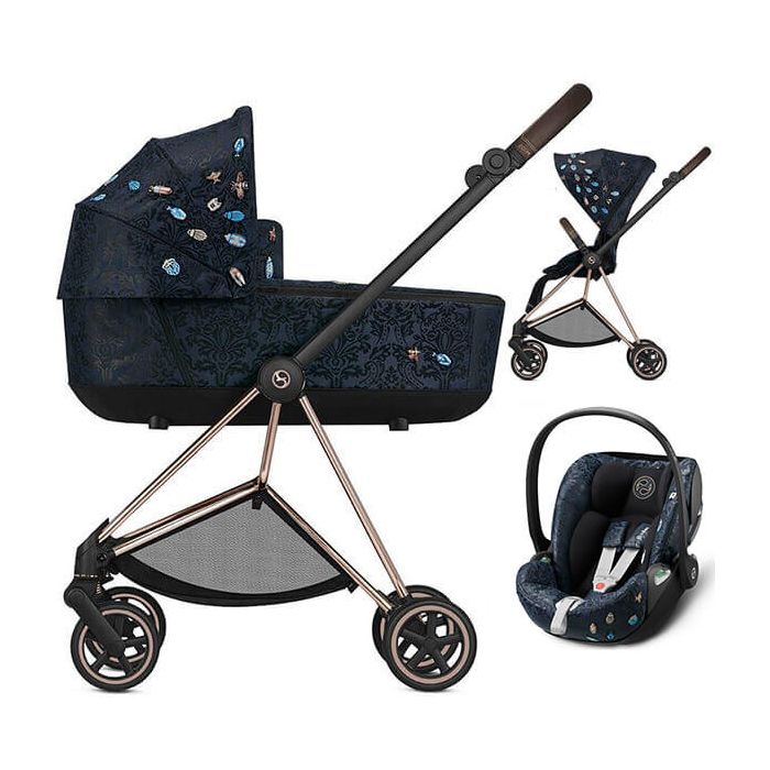 CYBEX MIOS 3.0 Jewels of Nature wózek 3w1 z fotelikiem CLOUD T main product photo