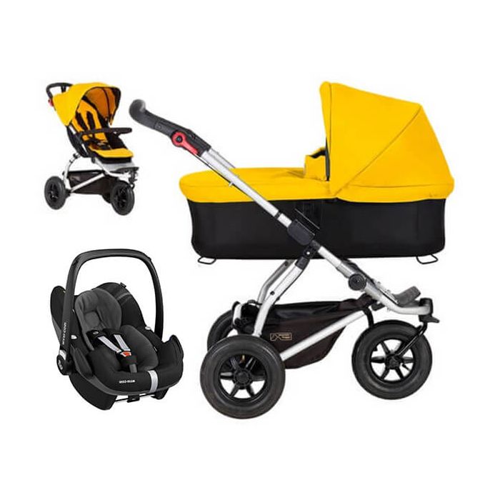 MOUNTAIN BUGGY SWIFT wózek 3w1 z fotelikiem MC PEBBLE PRO main product photo