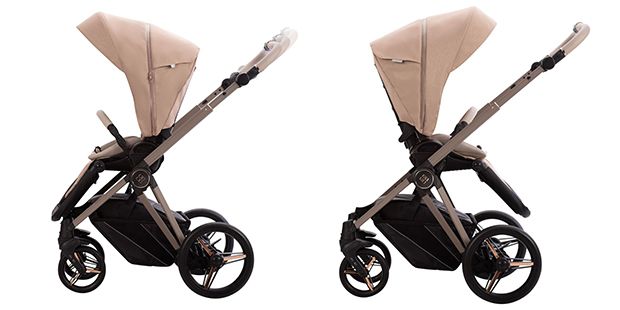 Bebetto Monti siedzisko montowane w obu kierunkach jazdy