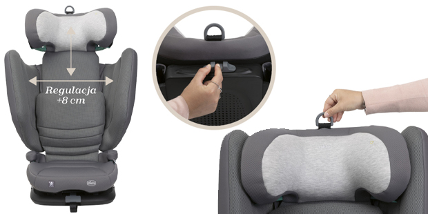 Chicco FOLD&GO S i-Size rośnie razem z dzieckiem