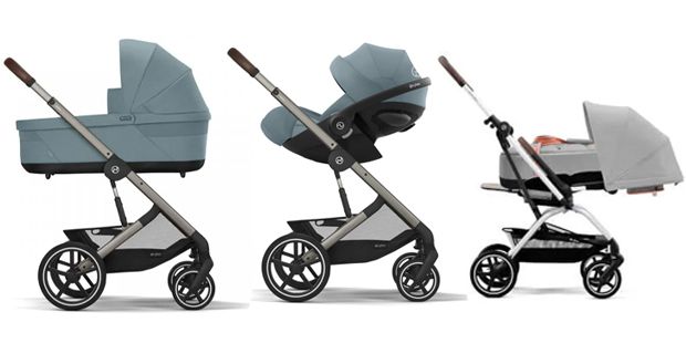 Cybex Balio S Lux 2.0 możliwość modyfikacji