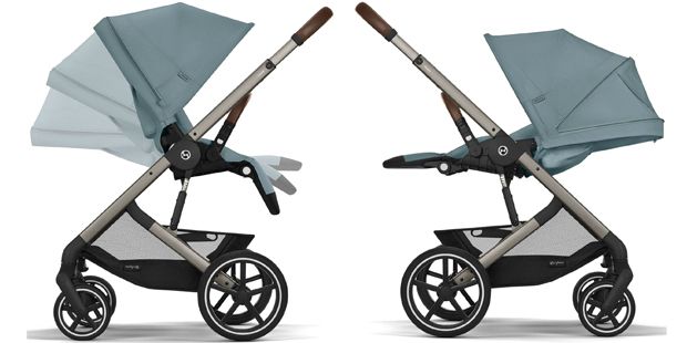 Cybex Balio S Lux 2.0 regulacja siedziska w obu kierunkach