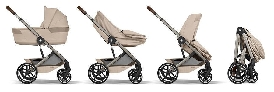 Cybex Balios S LUX Fold mechanizm składania