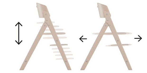 Cybex Click&Fold krzesełko regulowane