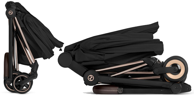 Cybex Coya Style składanie gondoli ze stelażem