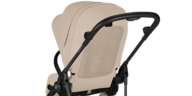 Cybex Melio Carbon 2026 przewiewne oparcie