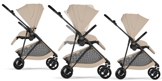 Cybex Melio Carbon 2026 odwracane siedzisko
