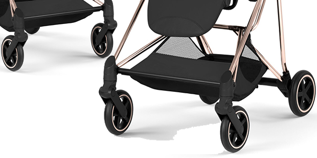 Cybex Mios 4.0 Style amortyzacja wszystkich kół