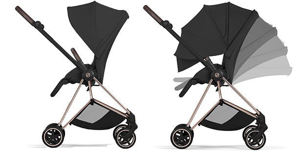 Cybex Mios 4.0 Style pozycja leżąca