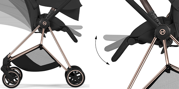 Cybex Mios 4.0 Style regulowany podnóżek