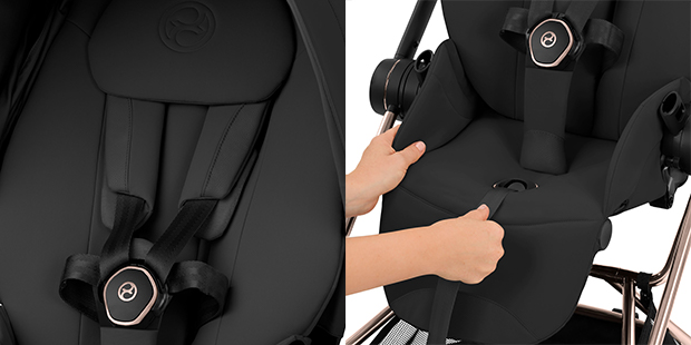 Cybex Mios 4.0 Style pasy bezpieczeństwa